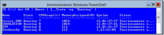 get-vm where running